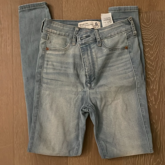 Abercrombie and fitch high rise jeggings - Picture 2 of 2